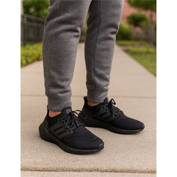 Adidas Ultraboost 22 Triple Black Men's Size 8 GZ0127 Running Shoes Boost Sole - Picture 1 of 13